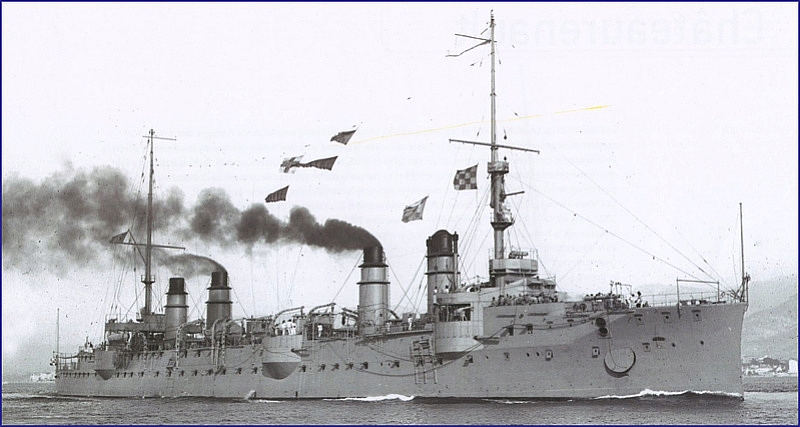 Croiseur protege JURIEN de la GRAVIERE 1899